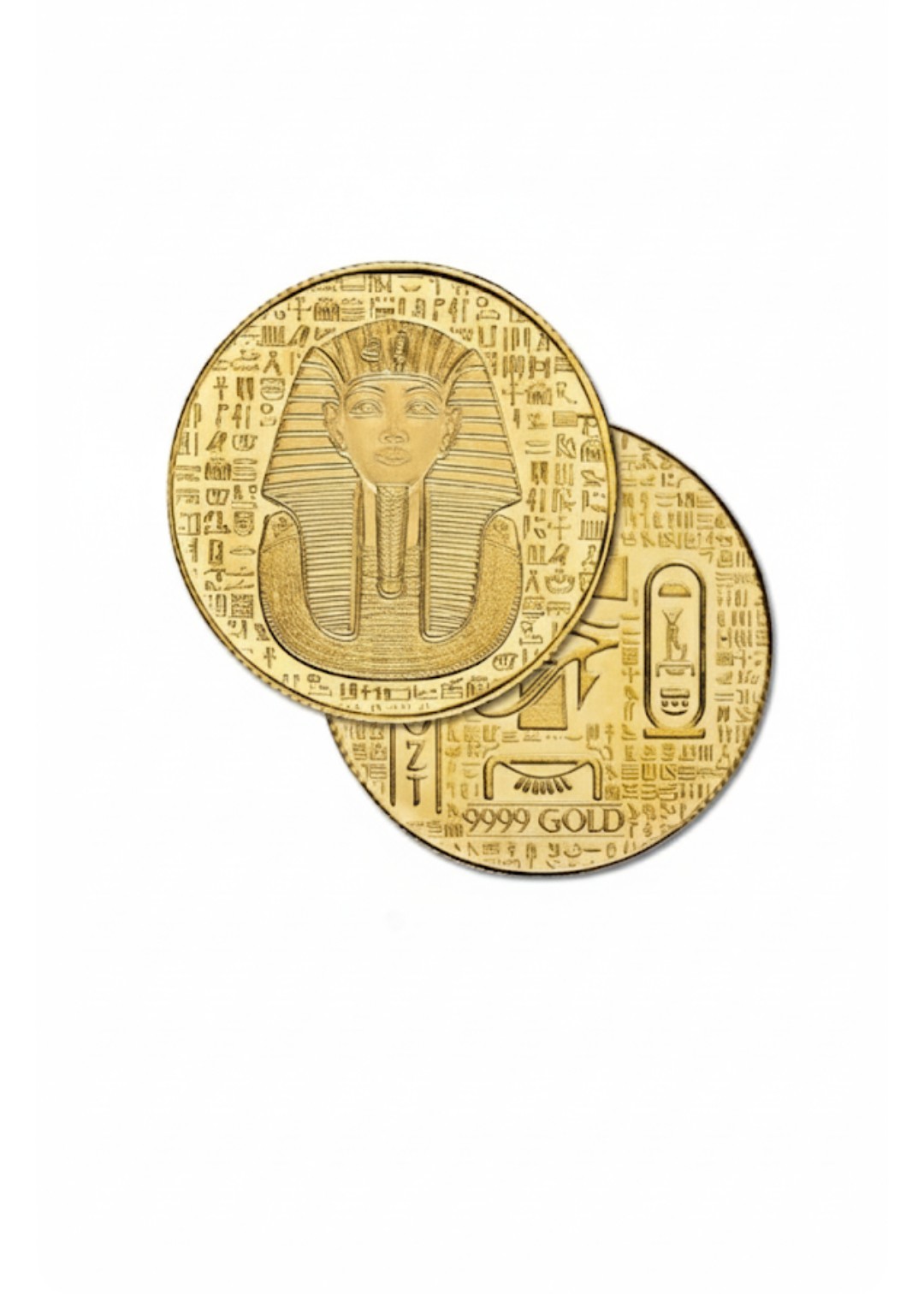 1/200th Ounce Gold Egypt Pharaoh King Tut 9999 Fine Monarch Precious Metals 🪙