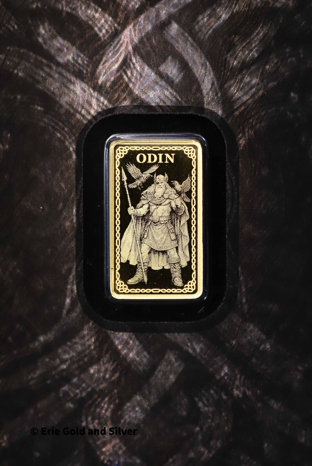 Germania Mint 1/100 oz Gold Bar Odin in Assay Card