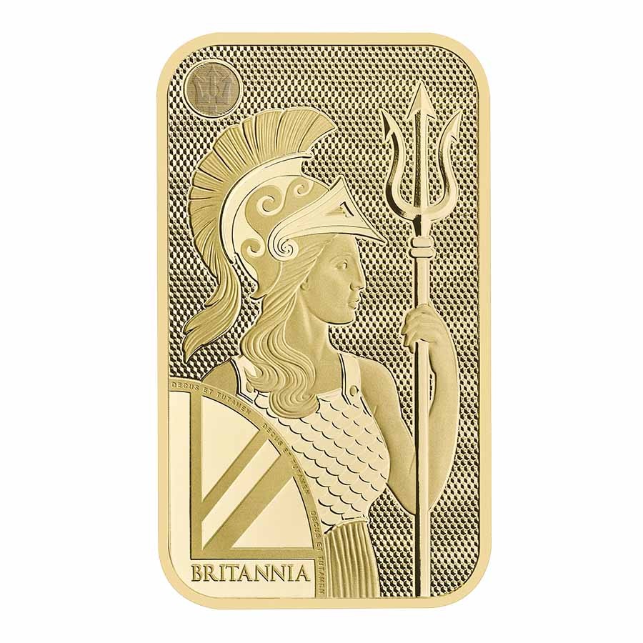 1 oz Gold Bar – The Royal Mint Britannia (New Assay)