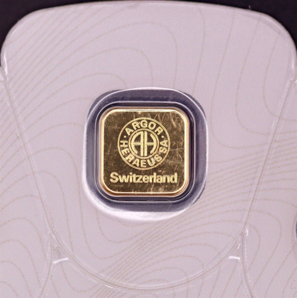 1 Gram Gold Argor Heraeus Goldseed Bar 1g .9999 Fine Gold – In Assay