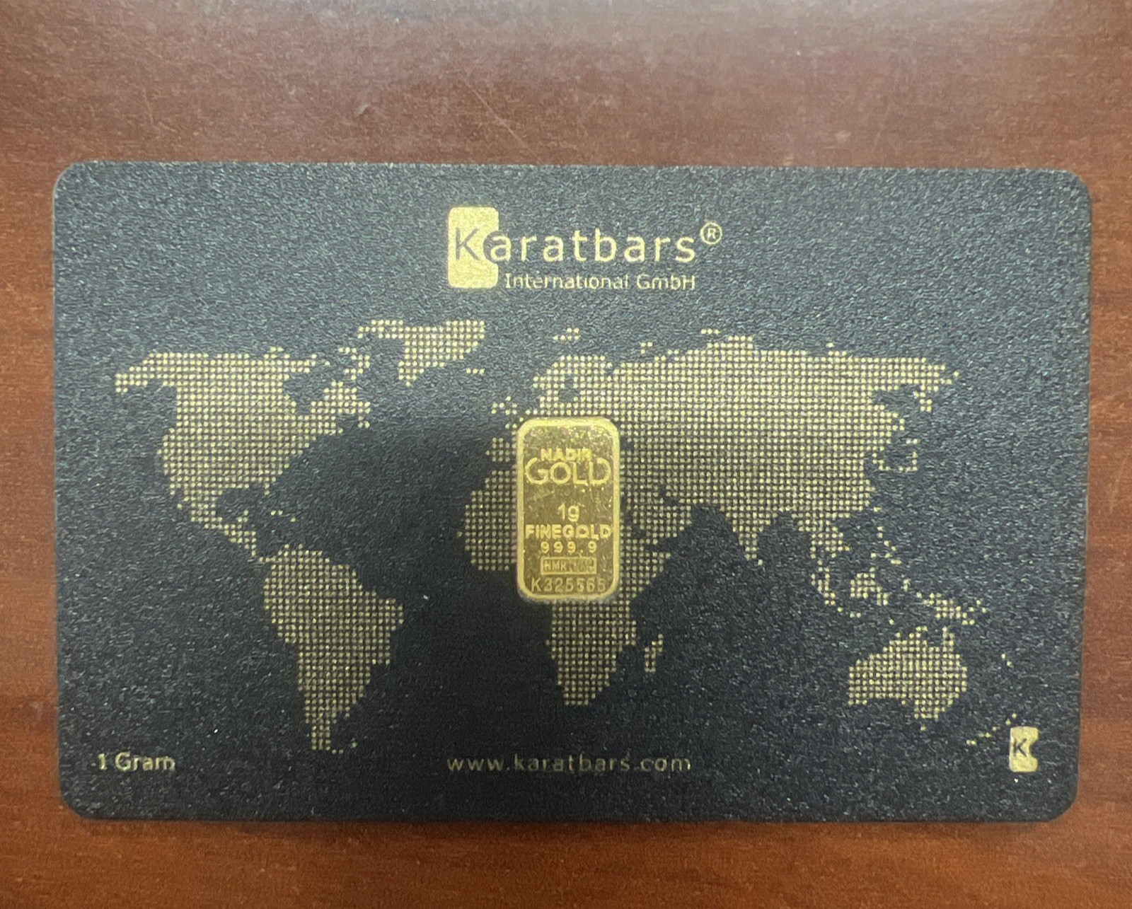 Karatbars 1g Gold Bar .9999 Fine 24K KARAT Bullion In Assay – Sealed Investment