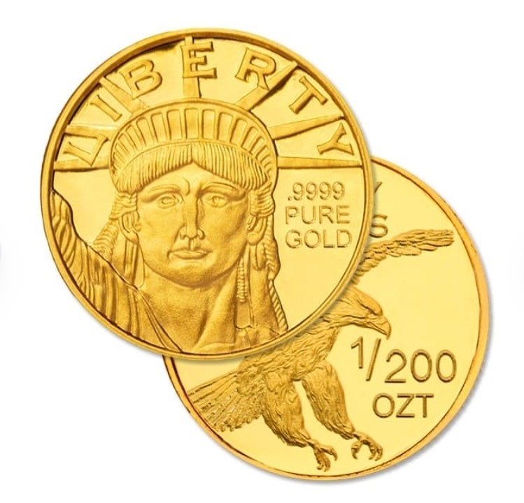 Lady Liberty Pure Gold Round – Iconic American Beauty .9999 Fine