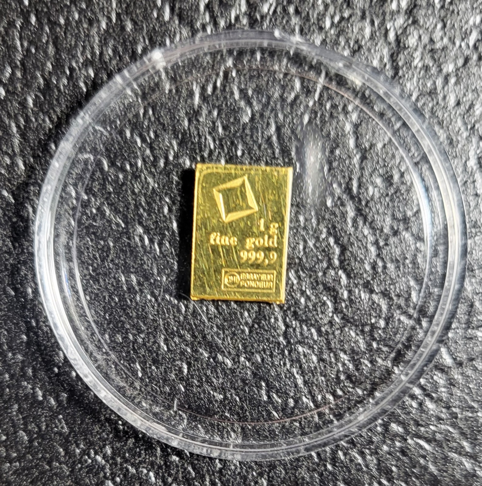 1 Gram Gold CombiBar Valcambi Suisse .9999 Fine Gold Bar