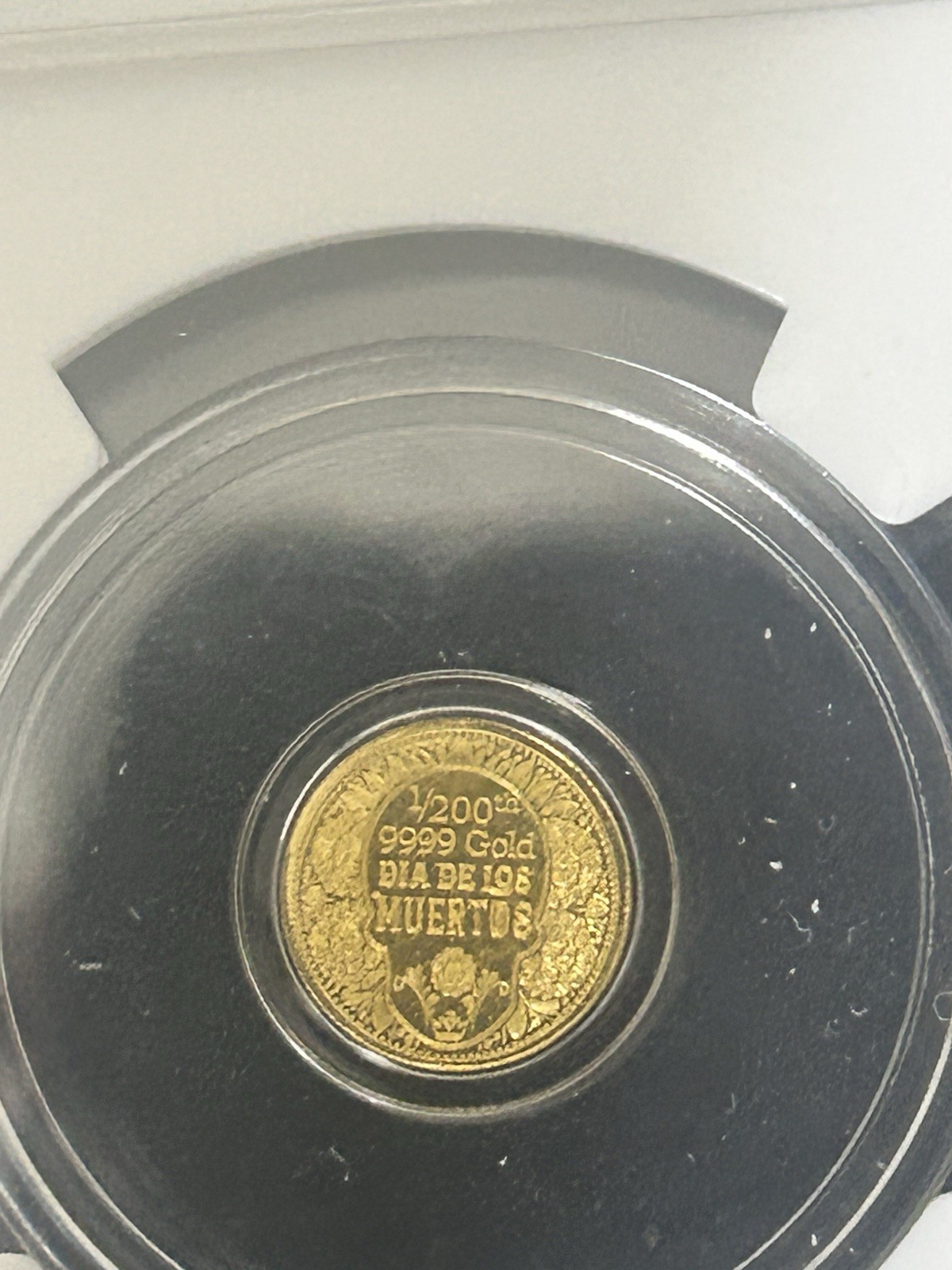 GOLD Day of The Dead Rose MS70 NGC 1/200 Round Lim Edition Private Issue