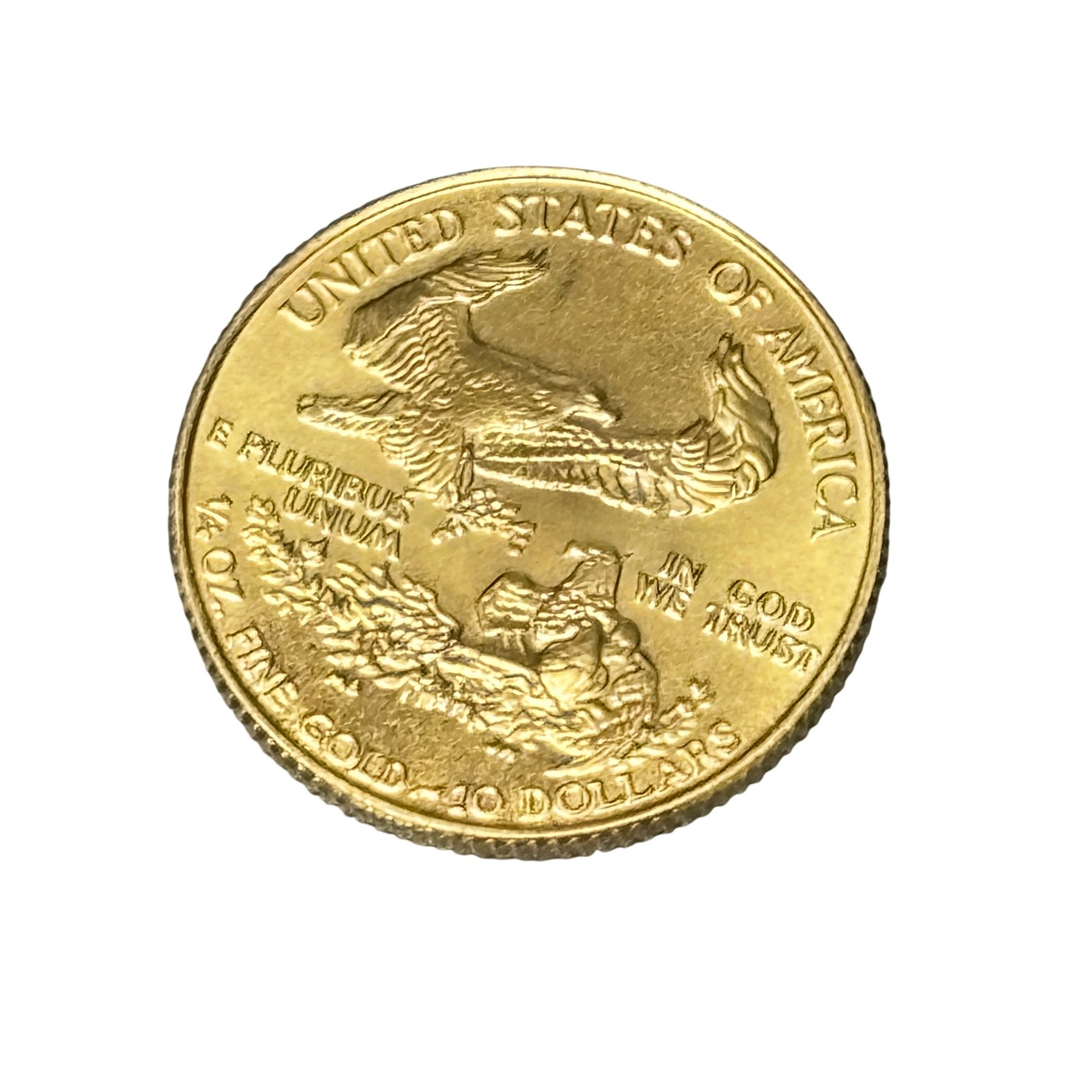 1986 1/4 OZ Fine Gold 22-Karat 10 Dollars American Gold Eagle Coin – 8032