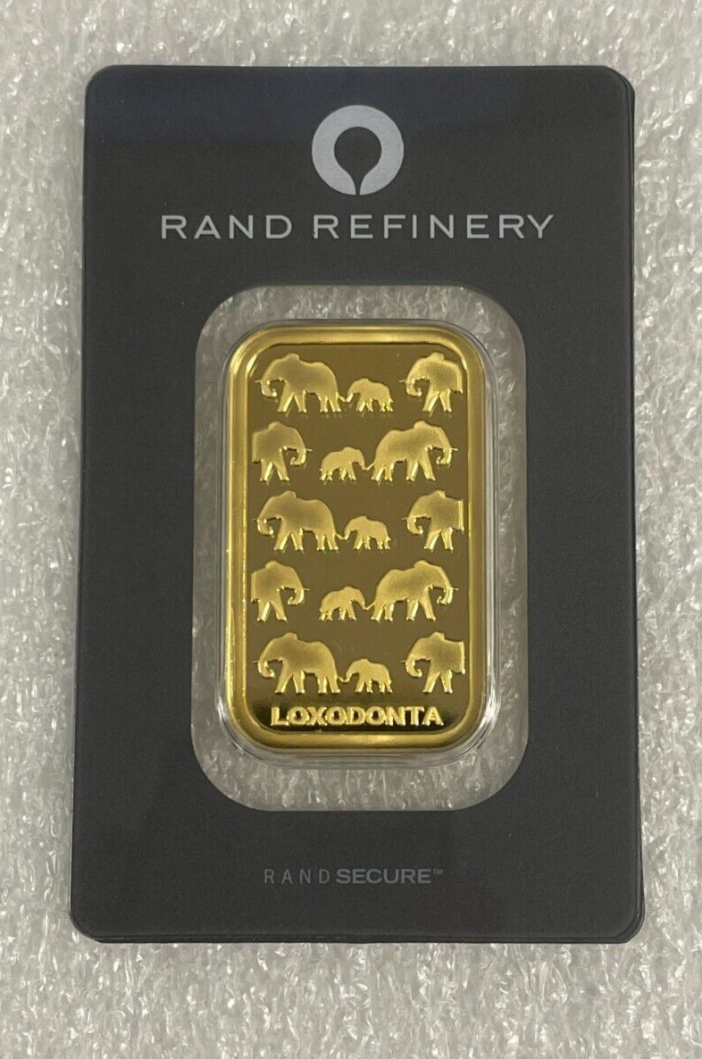 Gold 1 oz Random Brand .9999 fine Gold Bar in Sealed Assay Card