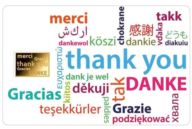 THANK YOU 1/1000 Oz .999 Gold Coin 3000 Francs Chad 2025