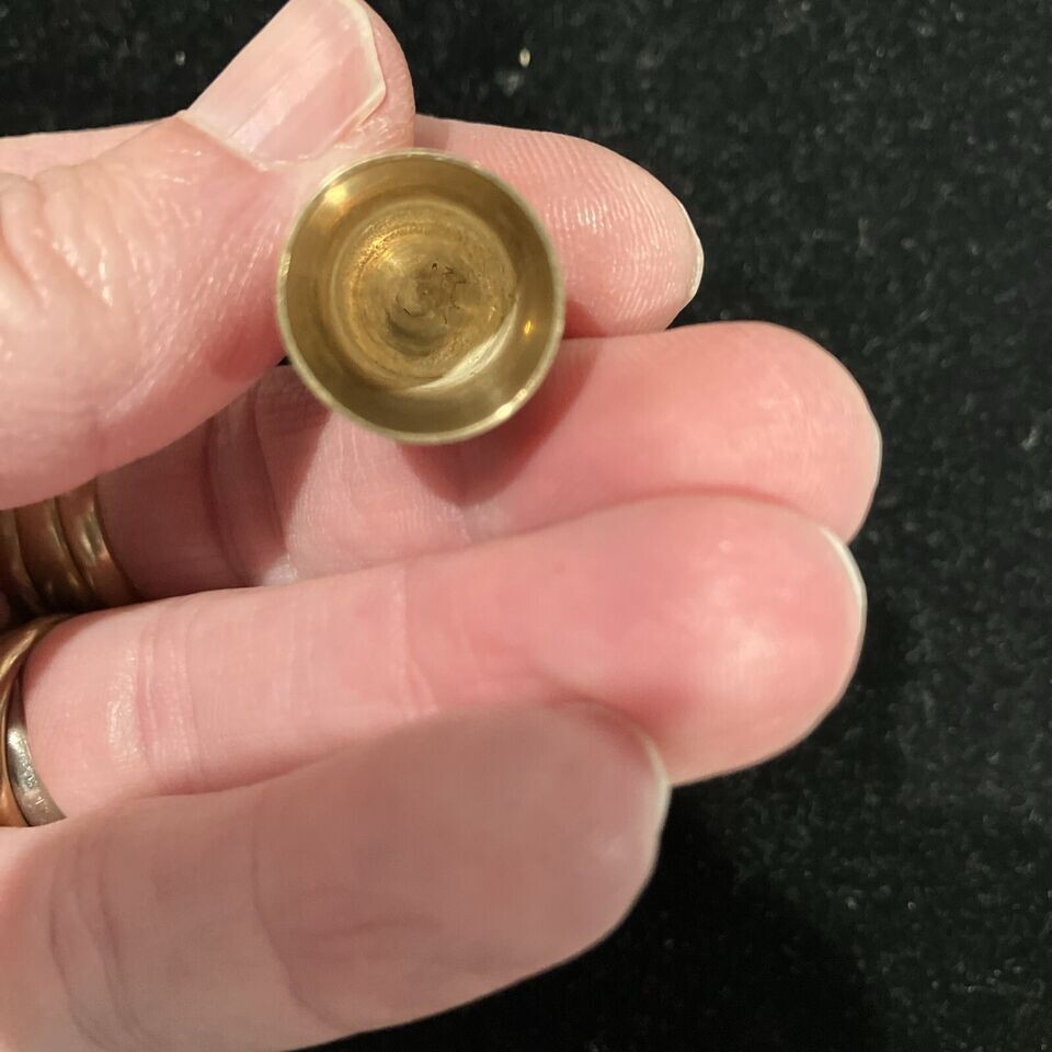 STAMPED 10K YELLOW GOLD THIMBLE FLOWER ANTIQUE VINTAGE RARE ESTATE FIND 2.6g