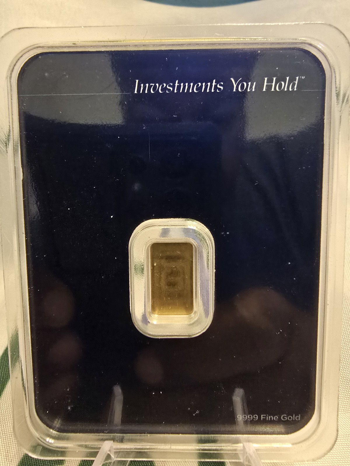 APMEX 1/2 Gram Gold Bar in TEP (0.9999 Fine Gold)