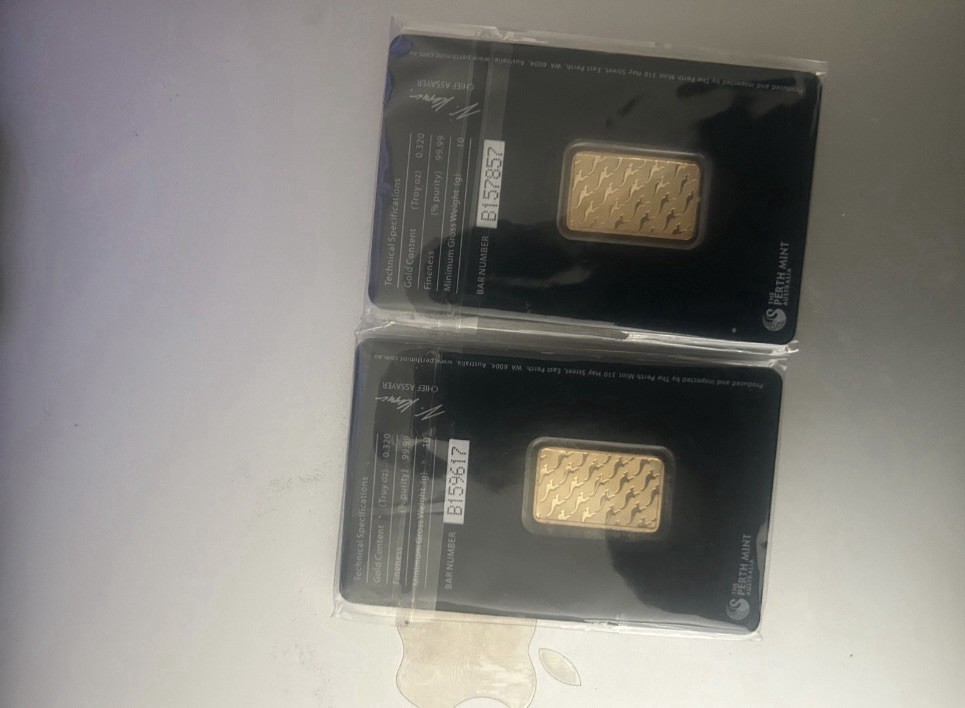 The Perth Mint Gold Bar 10g