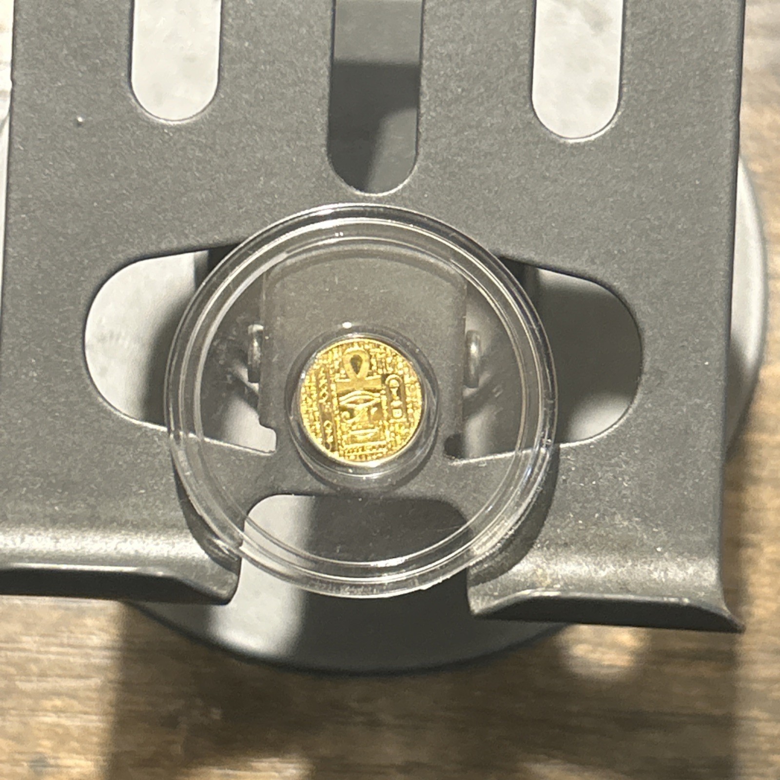 X2 1/200th .9999 Gold Rounds In Capsules Total of 2 Rounds