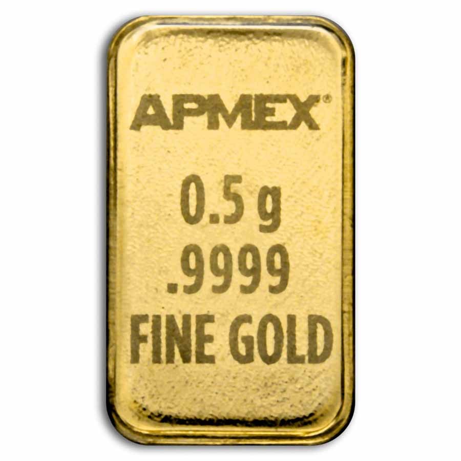 1/2 gram Gold Bar – APMEX (In TEP)