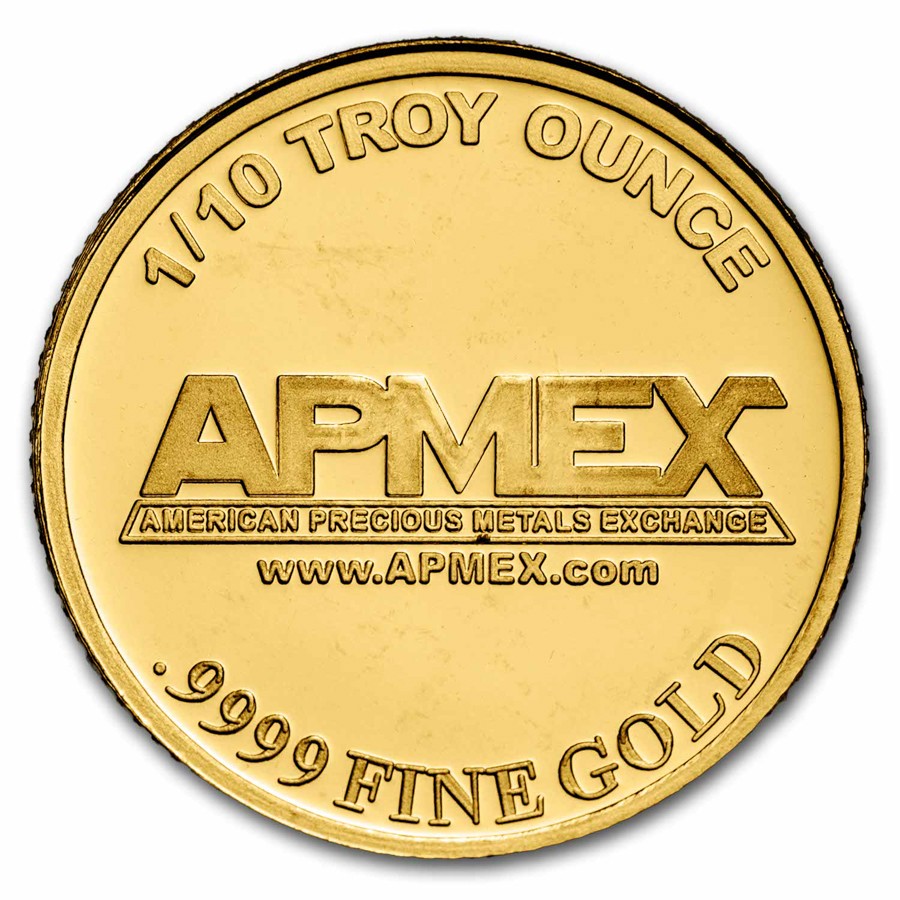 1/10 oz Gold Round – APMEX (In TEP Package)