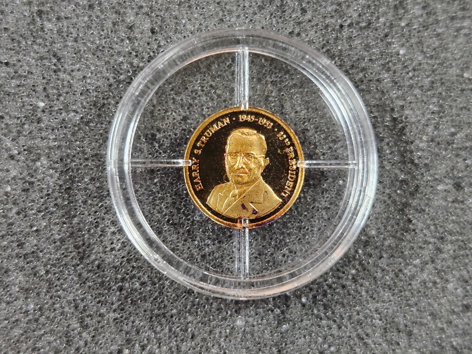 🌟(10) 2009 AMERICAN MINT 1/2 g Gold 0.585 Coins JFK PRESIDENTS, 0.094 oz AGW