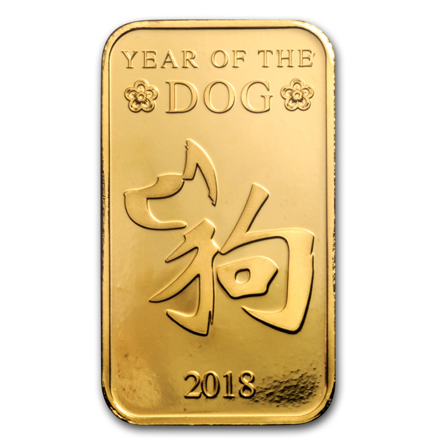 1 oz Gold Bar – Scottsdale Year of the Dog Certi-Lock®(In Assay)