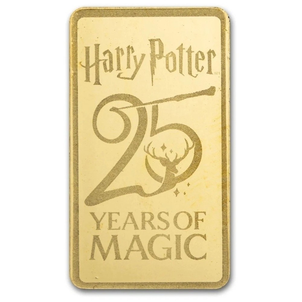 2026 PAMP Suisse Harry Potter 25th Anniversary 1/2 g Gold Bar in TEP