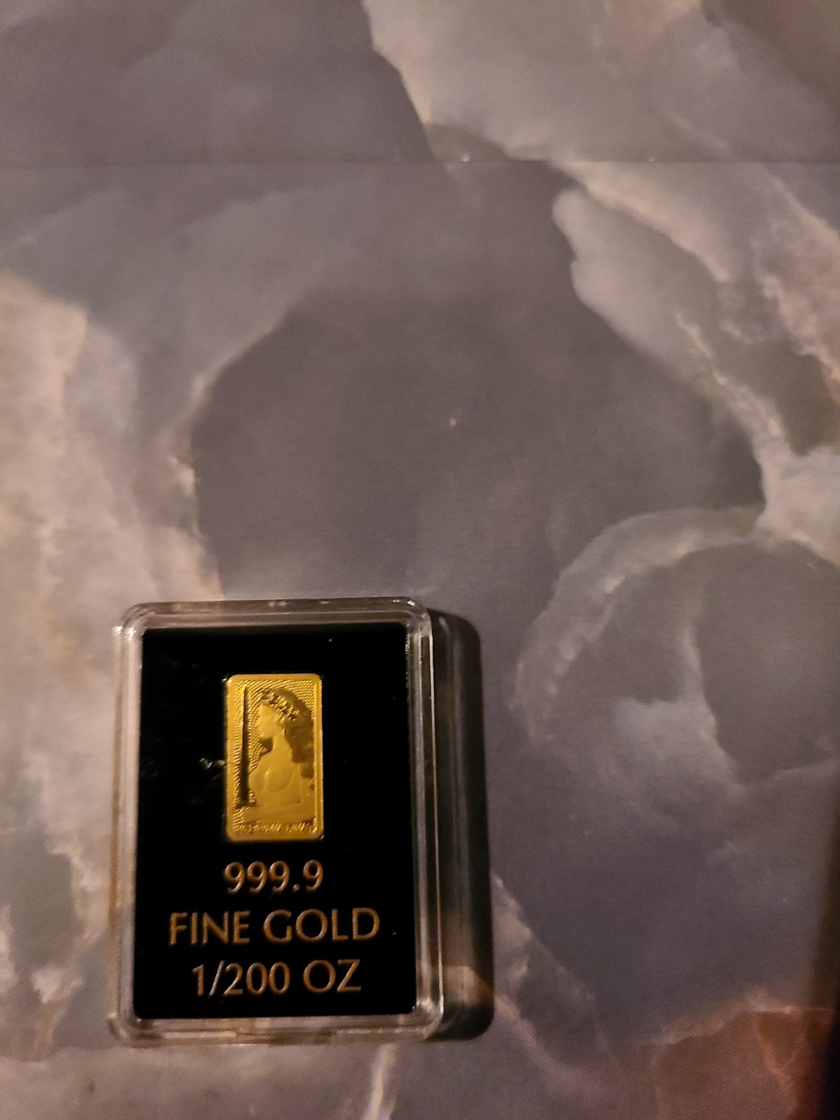 Statue Of Liberty 1/200 Oz Proof .9999 Gold Proof Bar