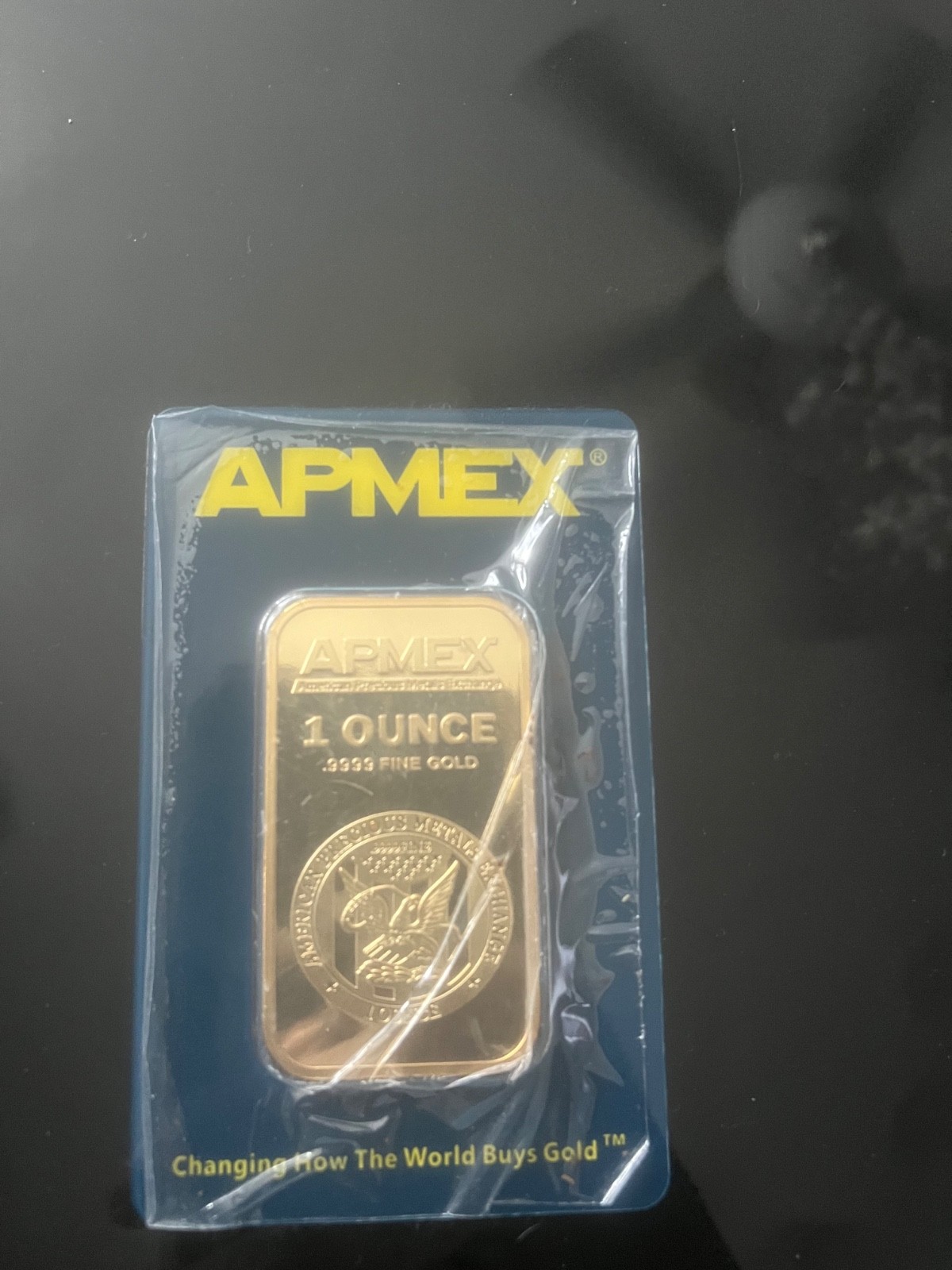 1 oz gold bar