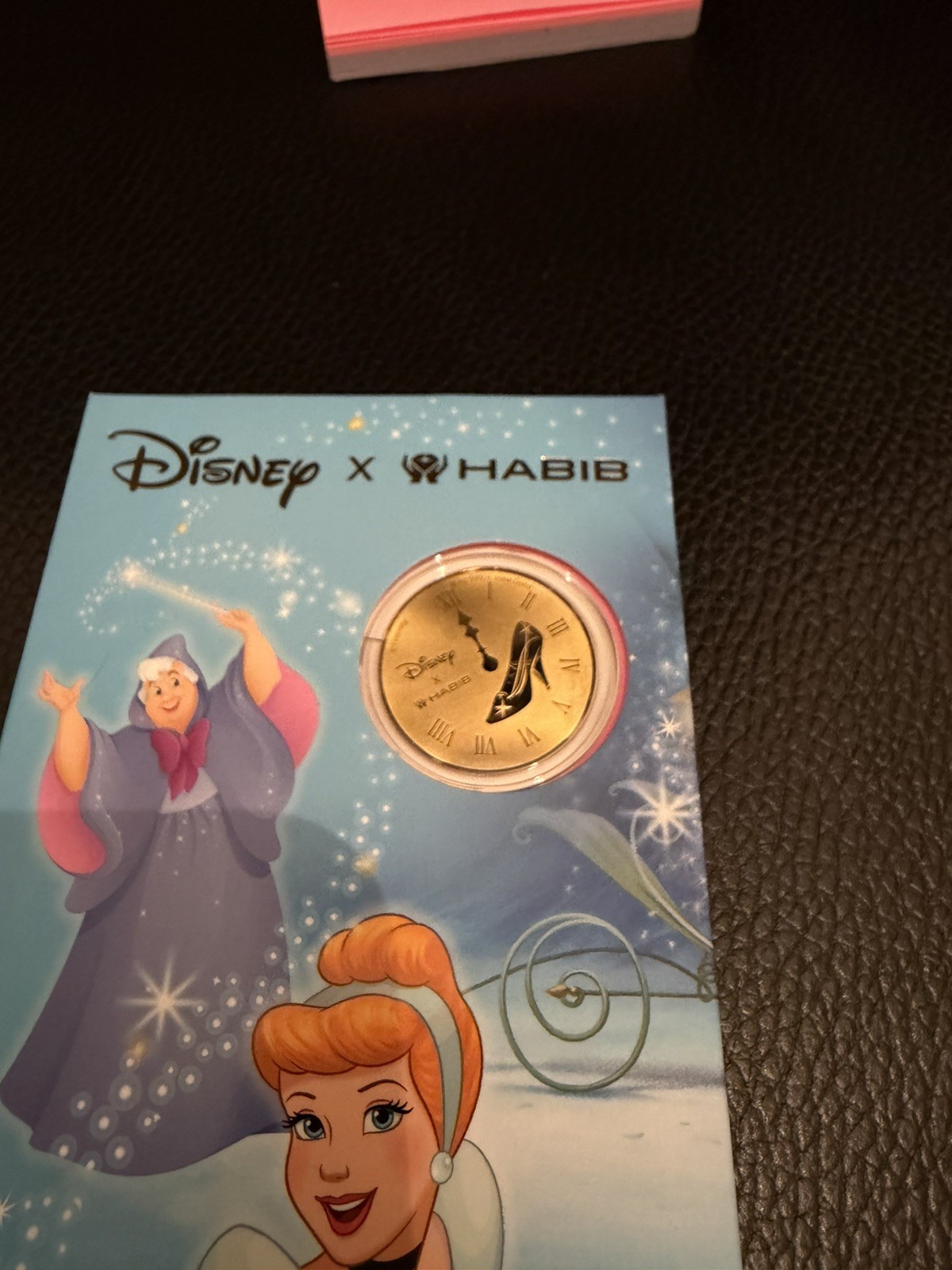 Disney Princess Cinderella design A Pure gold 999.9