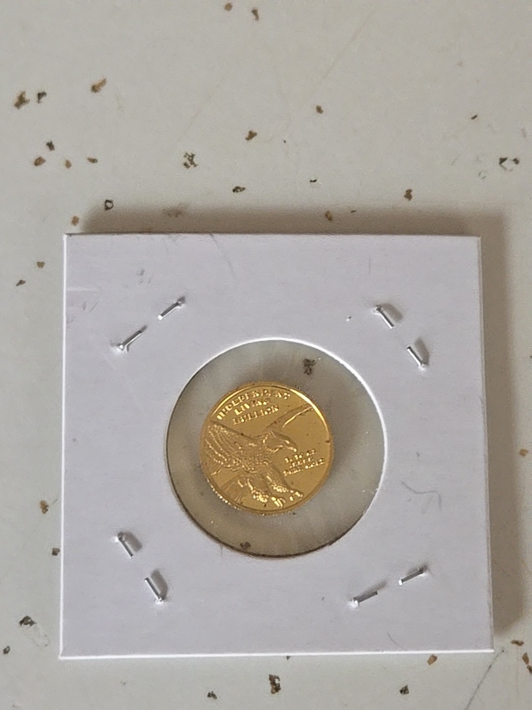 1/10th Oz Lady Liberty Round .9999 Pure Gold BU