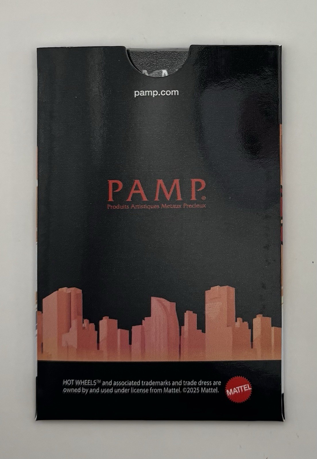 PAMP Suisse Hot Wheels Race to Win 1 Gram .9999 Fine Gold Bar – 5,000 Mintage