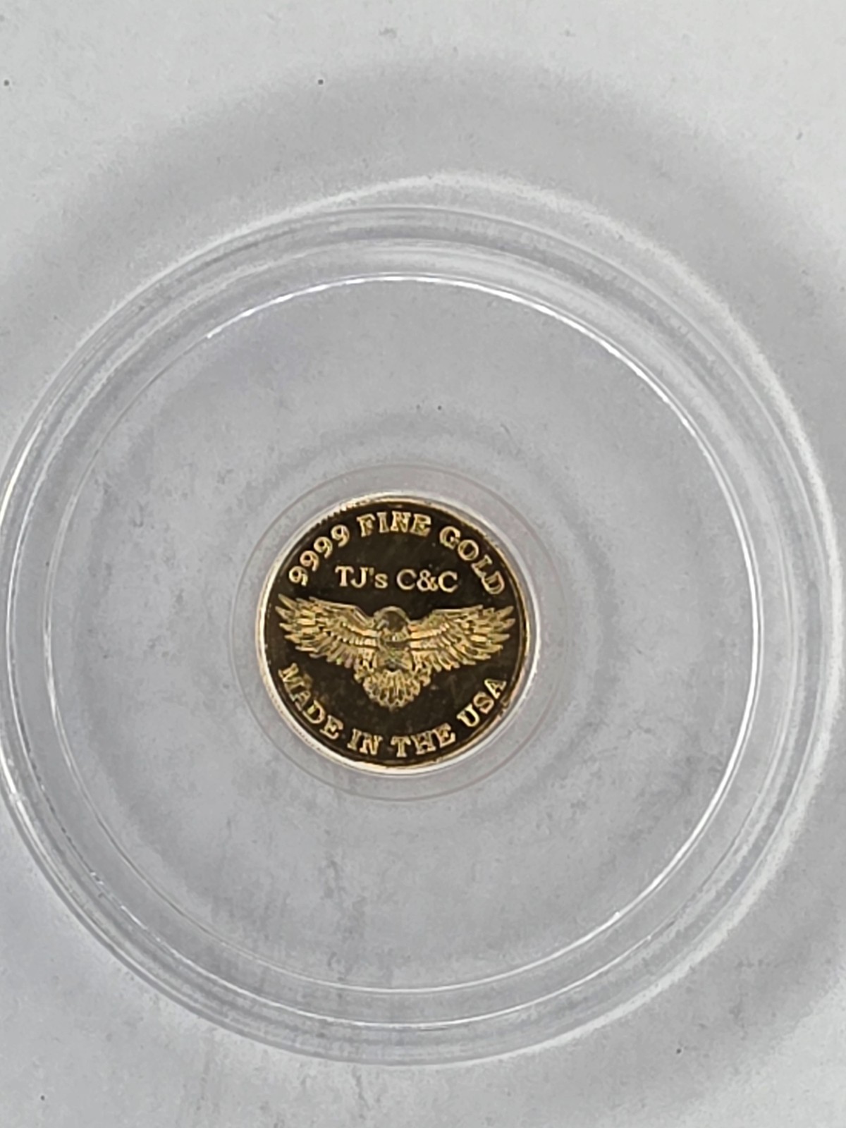 1/200 oz .999 Fine Gold Round – Colt Diamondback – Mini Gold Bullion