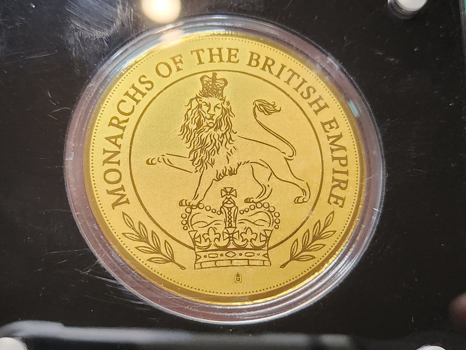 Gold 1/200 oz Round Monarchs of the British Empire Charles III Au999