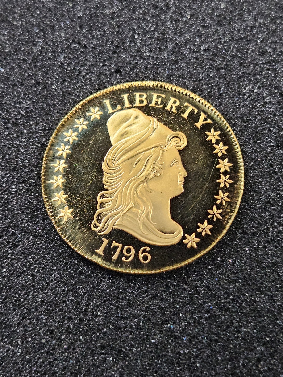 🌟 Gallery Mint Museum 22k Gold Proof Commemorative Round (0.525 oz AGW)
