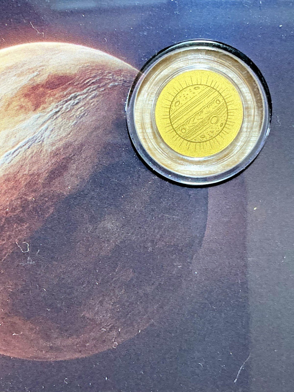 2026 Liberia Venus 12 Dollars 1/1000 oz .9999 Gold Coin COA Card