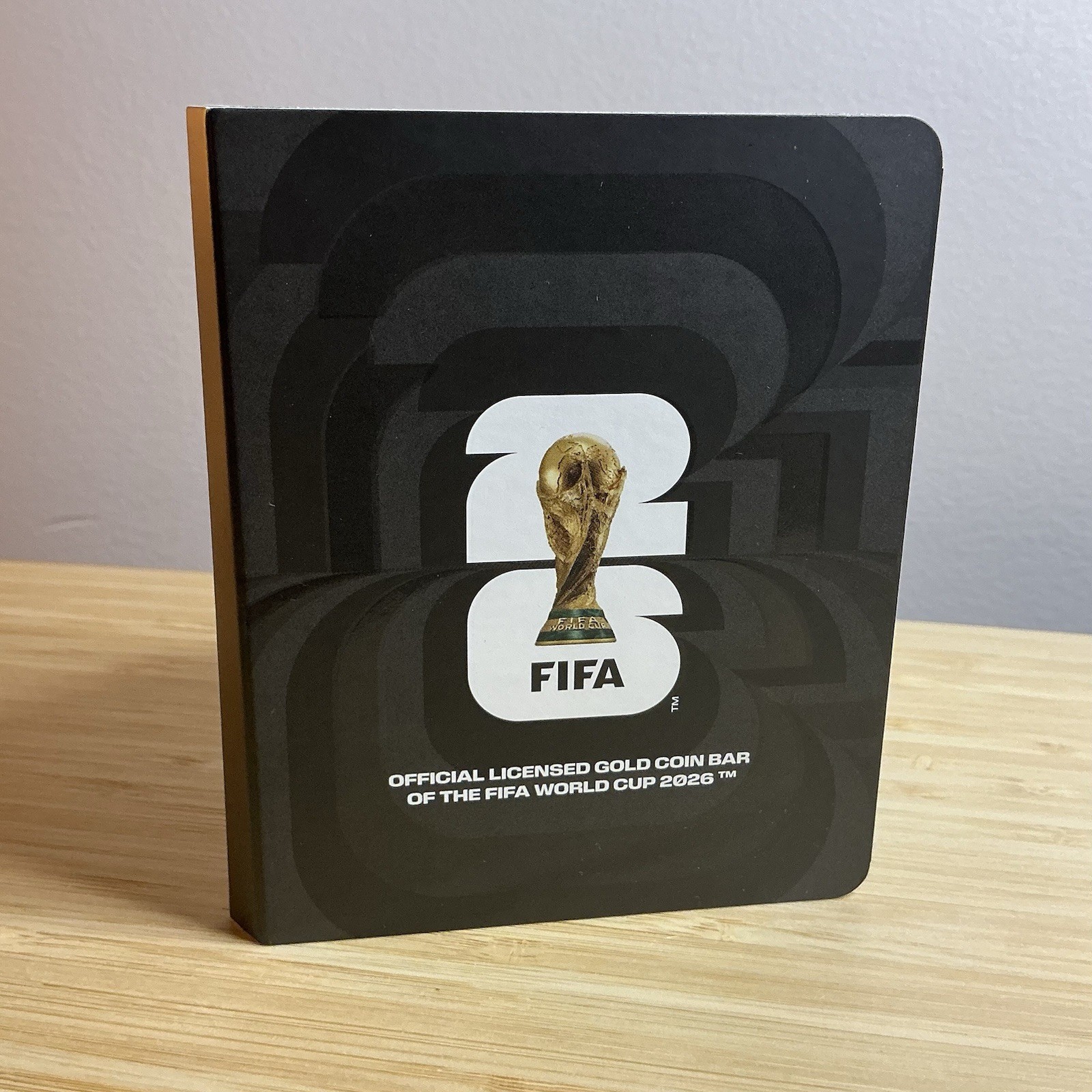 FIFA World Cup ⚽️ 2026 Certified 999.9 Fine 1/200 Oz Gold Bar “LIMITED MINTAGE”