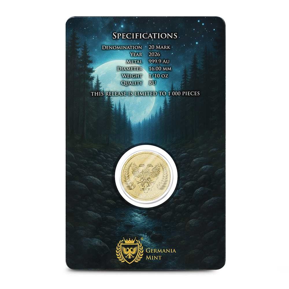 2026 1/10 oz Germania Gold Round (New, In Assay)