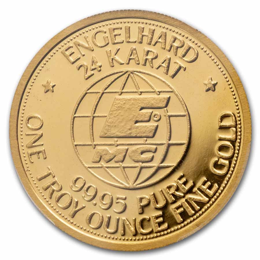 1 oz Gold Round – 1976 Engelhard Prospector MS-69 PCGS