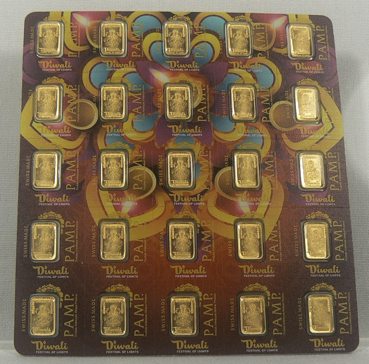1 gram Gold Bar – PAMP Suisse Diwali Multigram
