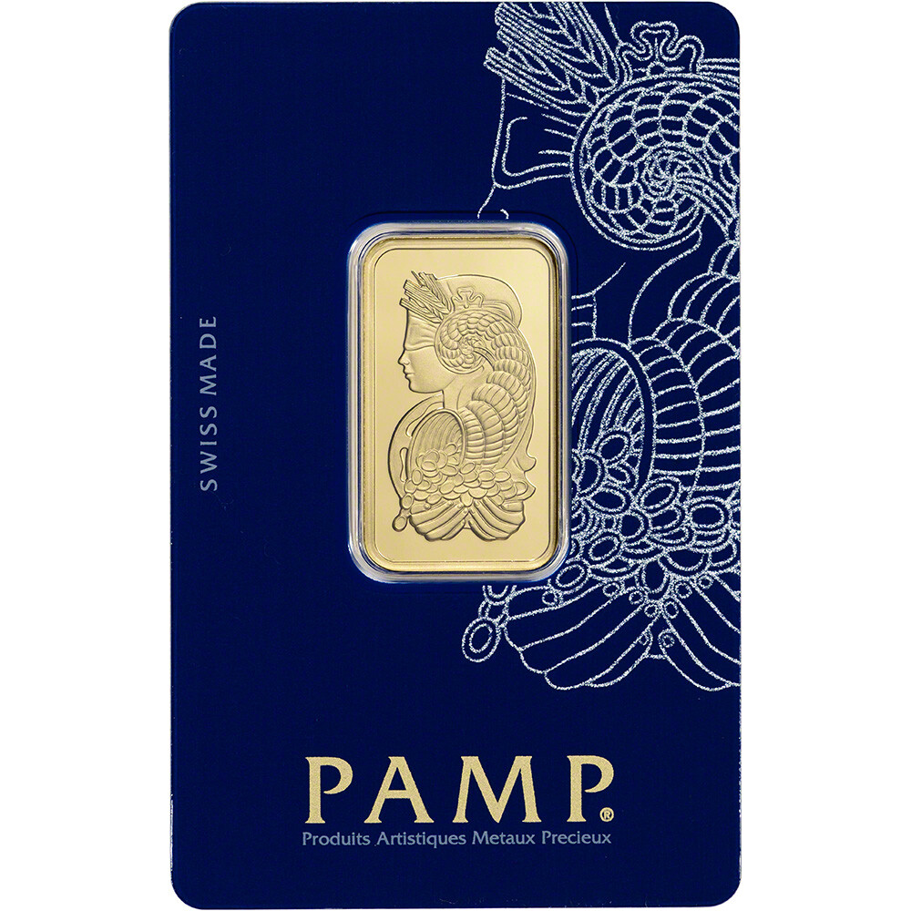 20 gram Gold Bar – PAMP Suisse – Fortuna – 999.9 Fine in Sealed Assay