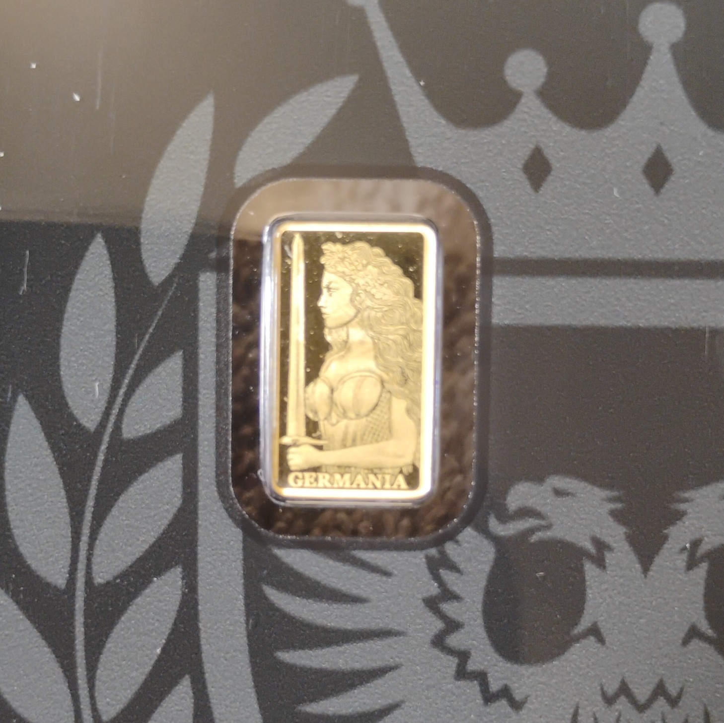 Assorted Gold Pieces With Germania Mint Bar