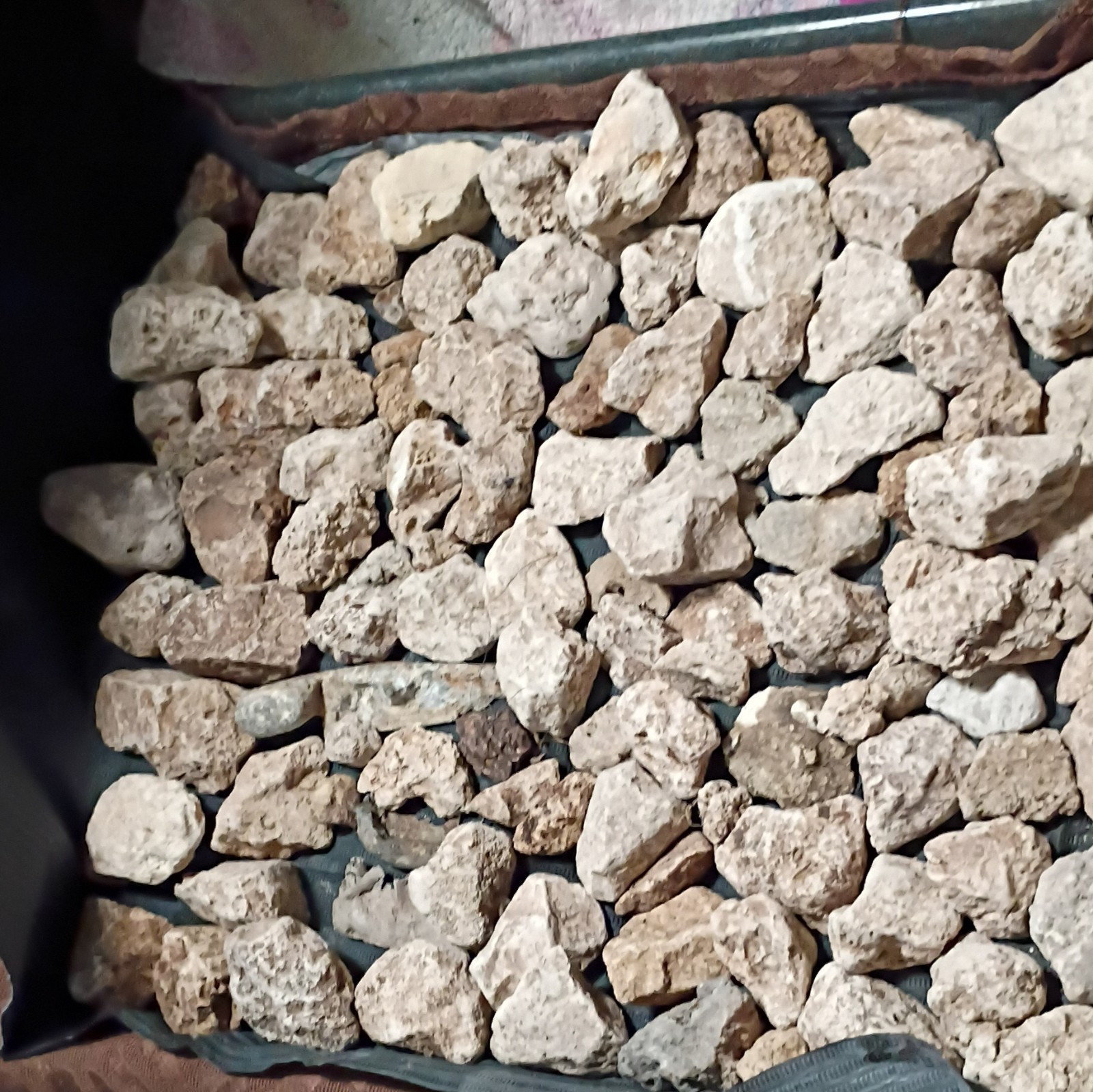 Natural Stone Mixed Rocks Beige & Brown Decorative Stones Lot