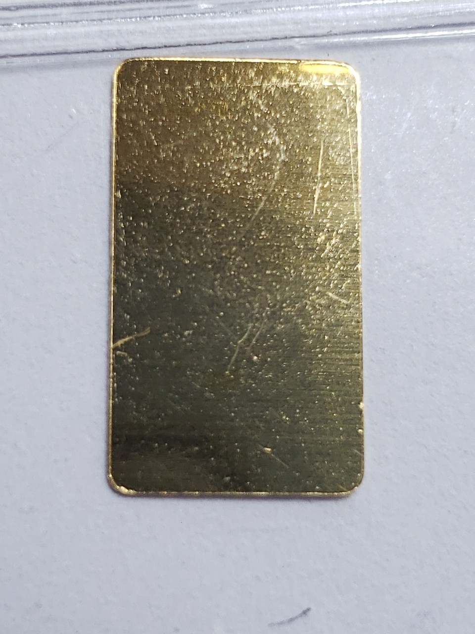 1/100th oz Gold Investment Bar. United States Eagle