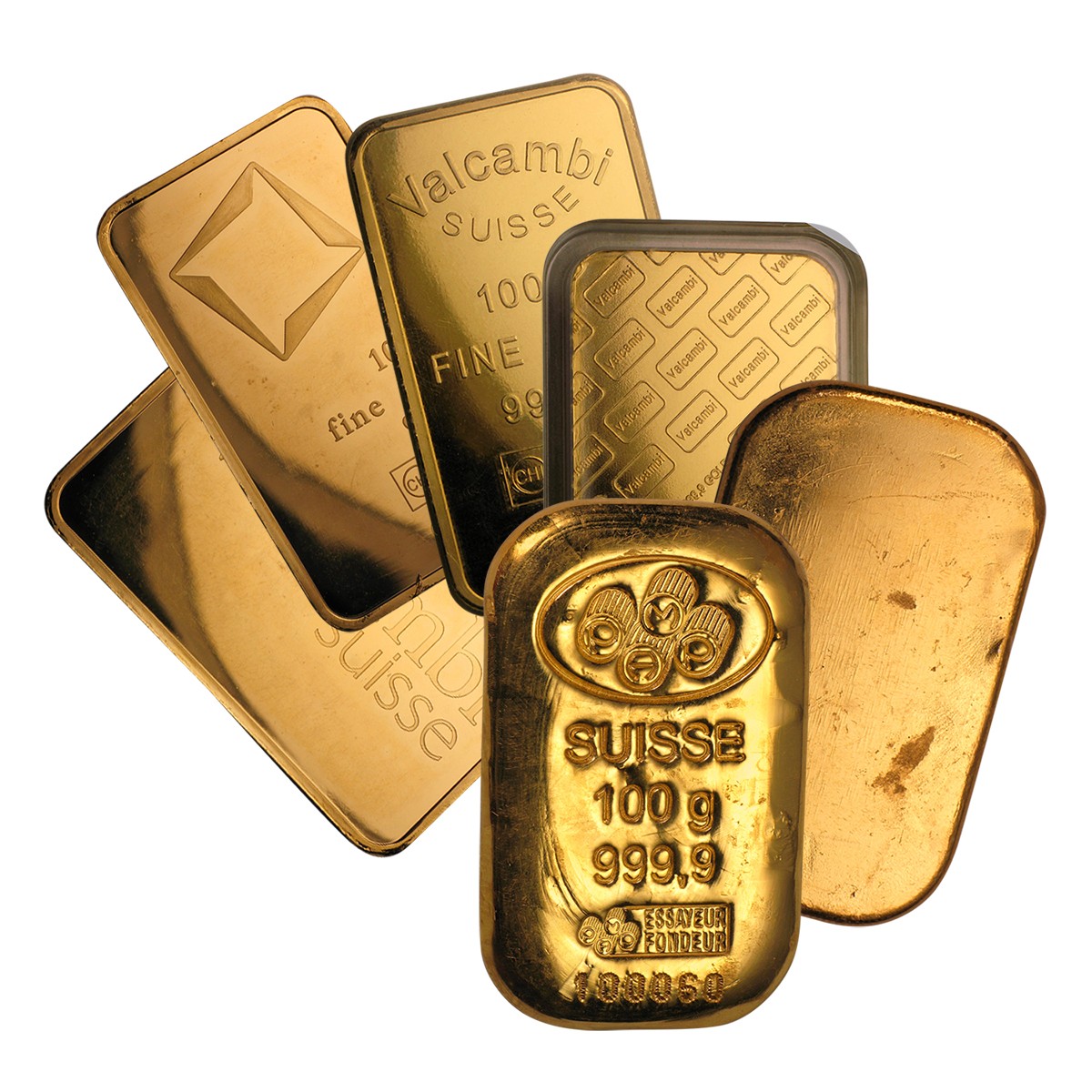 100 gram Gold Bar – Random Design