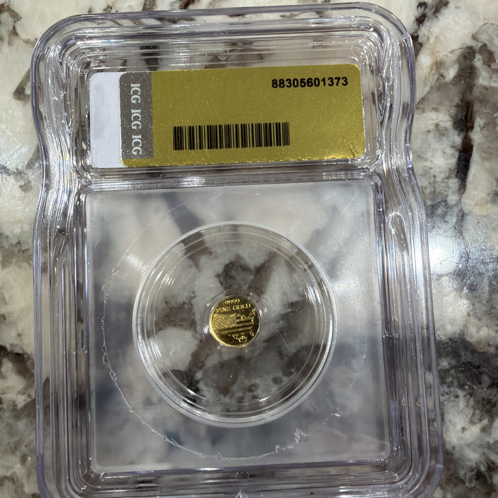 24k Gold Lot 3 Germania Mint 1/100 oz;1 1/200; 4 1/1000; 1 1/500 and raw gold …