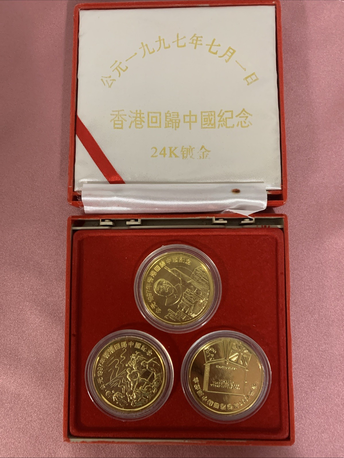 24k Gold plating 3 OZ